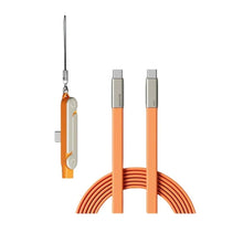 Load image into Gallery viewer, Ultimate 240W Ultra-Fast Charging Cable with 360° Rotating Stealth Phone Stand