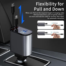 Load image into Gallery viewer, 4 in 1 Fast Car Phone Charger