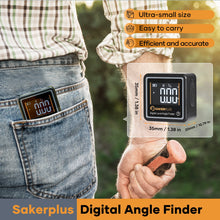 Load image into Gallery viewer, Portable Mini Digital Angle Finder Magnetic