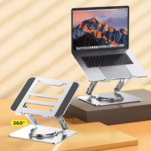 Load image into Gallery viewer, Aluminum Alloy Swivel Computer Stand