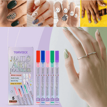 Load image into Gallery viewer, Nail Art Pens Set