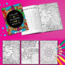 Load image into Gallery viewer, Color By Number Coloring Book for Adults