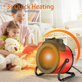 Powerful Portable Heating Cannon