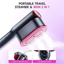 Load image into Gallery viewer, Aless™ 2 in 1 Portable Clothes Steamer
