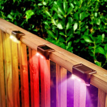 Load image into Gallery viewer, Solar Outdoor Stair Lights (4PCS)