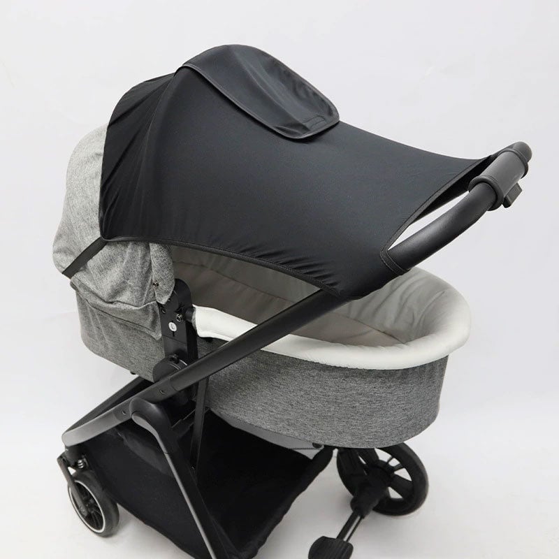 UV Protective Baby Stroller Sunshade with Top Opening