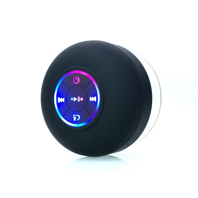 【Extra 10 % Off】Mini Bluetooth Shower Speaker With Led Light