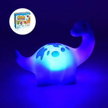 Load image into Gallery viewer, Glowing Dinosaur Shaped Bath Toy (6pcs/set with gift box Packaging)