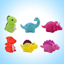 Load image into Gallery viewer, Glowing Dinosaur Shaped Bath Toy (6pcs/set with gift box Packaging)