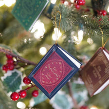 Load image into Gallery viewer, Mini Book Ornament Advent Calendar