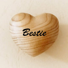Load image into Gallery viewer, Pocket Hug Wooden Heart Token