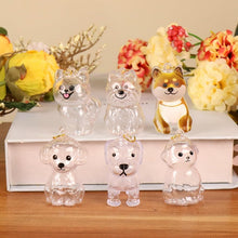 Load image into Gallery viewer, A cute puppy-shaped fur storage keychain