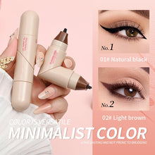 Load image into Gallery viewer, Dual-Head Design Rotating Eyeliner Stamp Pen