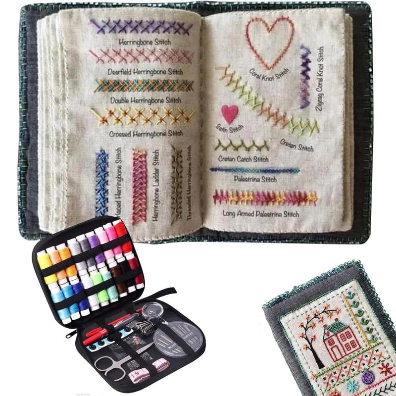 DIY Embroidery Stitch Book