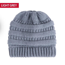 Load image into Gallery viewer, Soft Knit Ponytail Cap