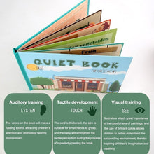 Load image into Gallery viewer, Busy Book for Kids to Develop Learning Skills Quiet Book Preschool Educational Toy