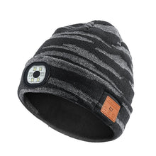 Load image into Gallery viewer, LED Light Bluetooth Warm Hat