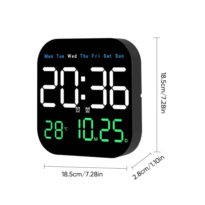 Aless™ Hangable Standalone Square Clock