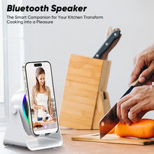 Load image into Gallery viewer, 4-In-1 360° Rotating Bluetooth Speaker Stand