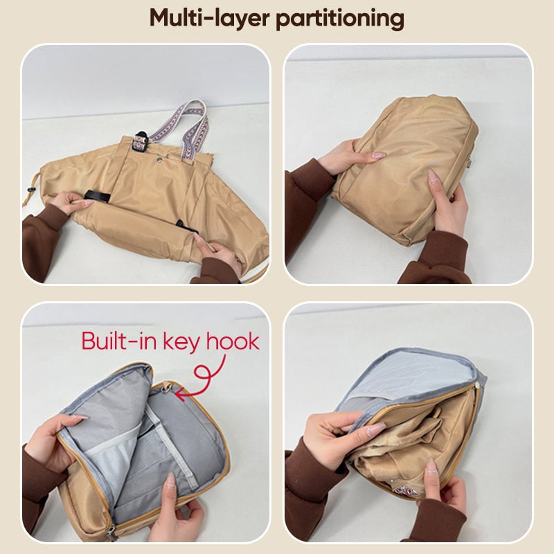 Fashionable Large-Capacity  Tote Backpack