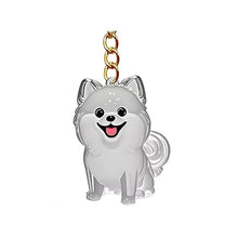 Load image into Gallery viewer, A cute puppy-shaped fur storage keychain
