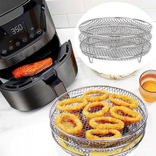 Load image into Gallery viewer, 3-Layer Stackable Air Fryer Rack