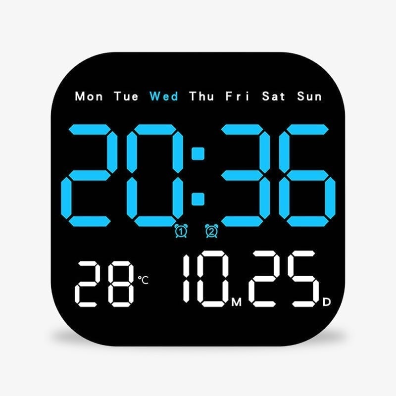 Aless™ Hangable Standalone Square Clock