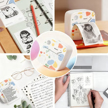 Load image into Gallery viewer, Mini Wireless Bluetooth Label Printer