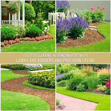 Load image into Gallery viewer, Half-moon lawn edger with T-handle