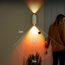 Load image into Gallery viewer, Smart Motion Sensor Wall Lamp with Colorful Gradient