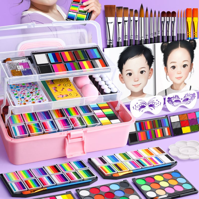 Face Painting Kit for Creative Fun (35pcs/1 Set)