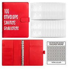 Load image into Gallery viewer, 100 Envelope Challenge Binder
