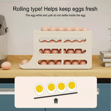 Load image into Gallery viewer, 4-Tier Sliding Egg Storage Box