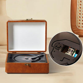 Aless™ Portable Retro CD Bluetooth Music Player