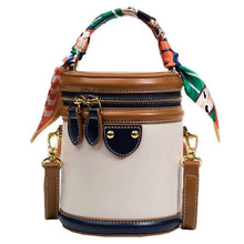 Load image into Gallery viewer, Colorblock Bucket Bag for Women