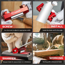 Load image into Gallery viewer, Precision Sharpening for Woodworking Tools - Honing Guide Tool (Upgraded Version)