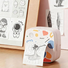 Load image into Gallery viewer, Mini Wireless Bluetooth Label Printer