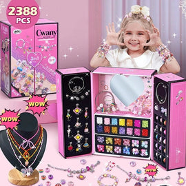 【Extra 50% Off】Girls Charm Bracelet Making Kit