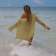 Load image into Gallery viewer, Women's Boho Semi-sheer Cover Up
