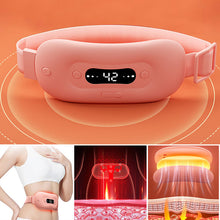 Load image into Gallery viewer, 【Extra 50% OFF】Women Menstruation Vibration Belly Massage Hot Compress
