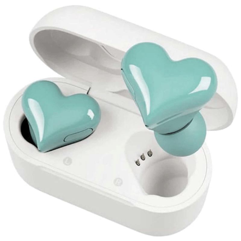 Heart-Shaped TWS Bluetooth Earbuds