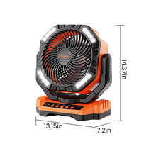 Load image into Gallery viewer, Outdoor Portable Cooling Fan - SAKER® Rechargeable Camping Fan
