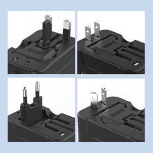 Load image into Gallery viewer, Universal Travel Adapter with Dual USB Ports