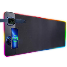 Load image into Gallery viewer, Sakerplus Wireless RGB Charging Mouse Pad