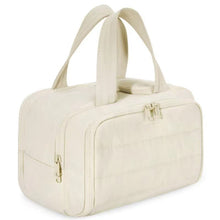 Load image into Gallery viewer, Large Wide-open Travel Makeup Bag