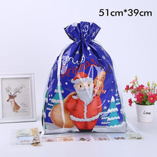Load image into Gallery viewer, Drawstring Christmas Gift Bags
