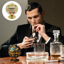 Load image into Gallery viewer, Vintage Portable Cigar Ashtray with Lid
