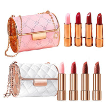 Load image into Gallery viewer, Velvet Matte Lipstick Set With Chain Bag