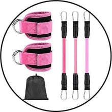 Load image into Gallery viewer, Ankle Resistance Band Set for Leg and Hip Training