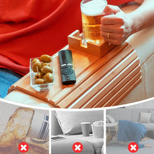 Load image into Gallery viewer, Bamboo Couch Cup Holder